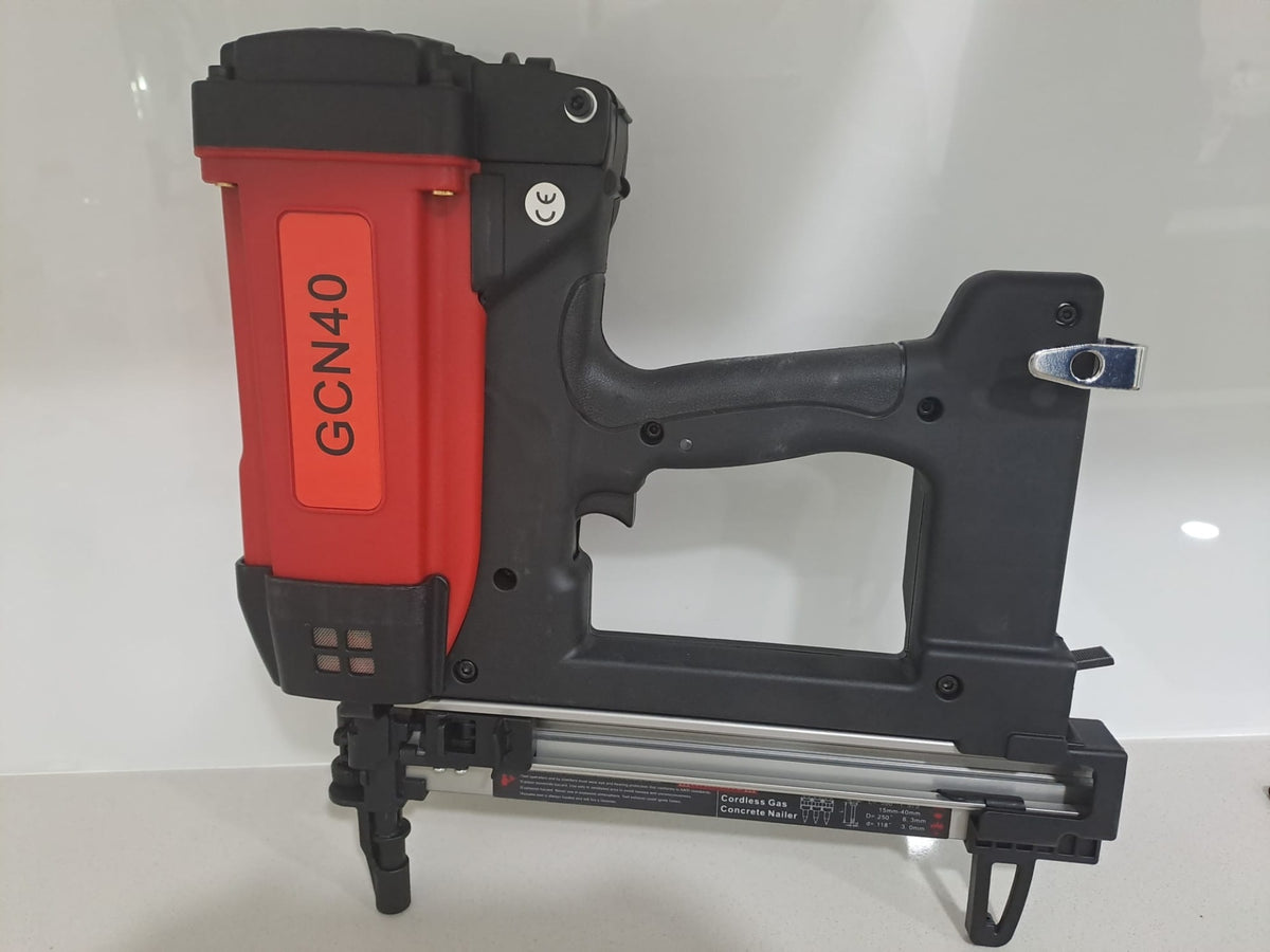 Pistola de Pregos para Betão e Ferro